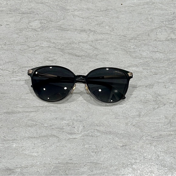 VERSACE MOD 2168 1377/T3 BLACK GOLD AUTHENTIC SUNGLASSES 57/16 - Picture 2 of 5